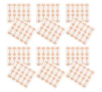 HOLIDYOYO Nasal Wing Strips 200pcs Lightweight Cloth Self-Adhesive Patches for Nose Reshaping Suitable for Work and Social Events