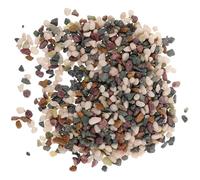 HOLIDYOYO Natural Aquarium Gravel Decorative River Rocks Realistic Pebbles Elegant Gravel Stones 3-6mm Size Space Saving Design Small Aquariums Indoor Plants Fish Tank Landscaping