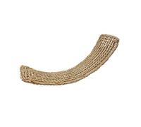 HOLIDYOYO Natural Seagrass Lizard Hammock Woven Pet Mat Breathable Nest for Bearded Dragons Iguanas Geckos and Pets Light Brown