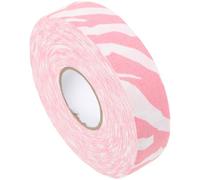 HOLIDYOYO Non-slip Ice Hockey Grip Tape with Stylish Pattern Design Cloth Sports Tape for Enhanced Control and Secure Hold Hockey Sticks Pink Zebra