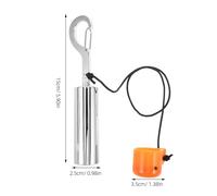 HOLIDYOYO Nonslip Dive Shaker with Clip Compact Underwater Signal Bell for Scuba Diving Loud Acoustic Alert Tool for Safe Buddy Communication