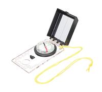 HOLIDYOYO Outdoor Compass with Map Ruler Scale Multifunctional Surveying Tool Portable Hiking Navigation for Camping Survival and Exploration