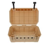 HOLIDYOYO Outdoor Electrical Enclosure Box Weatherproof Junction Case with Cable Protection Dustproof Power Distribution Box for Camping Construction Festival Use