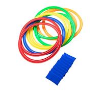 HOLIDYOYO Outdoor Ring Toss Circles and Connectors Fun Physical Training for Motor Skills Development Active Family Game for Indoor and Garden Play Random Color