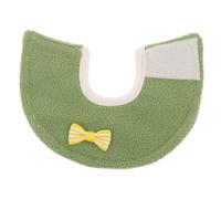 HOLIDYOYO Parrot Anti-biting Recovery Collar Soft Neck Band for Plucking Prevention Wound Healing Protection Deep Green-s for Lovebirds Budgies and Cockatiels