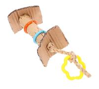 HOLIDYOYO Parrot Bite Toy for Small Animals Chew Toys for Parrots for Caged Birds Biting Plaything Random Color