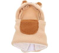 HOLIDYOYO Parrot Cosplay Clothes Thickened Warm Hoodie for Cockatiels Flight Cotton Coat Style Winter Sweatshirt Suitable for Small Animal Apparel Photo Prop