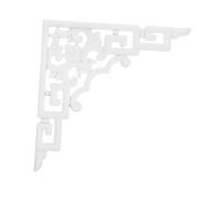 HOLIDYOYO Peel and Stick Crown Molding Flexible DIY Decorative Trim for Ceiling Wall Corners Paintable Chinese Style Plaster Effect Frame Sticker for Living Bedroom Dining Decoration