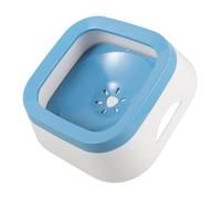 HOLIDYOYO Pet Floating Water Bowl with Anti-spill Design for Cats and Dogs Multipurpose Food and Water Feeder with Comfortable Height and Easy-clean Smooth Surface Blue