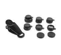 HOLIDYOYO Phone Camera Lens Kit External Telephoto Wide Angle Macro Fisheye Lens Set with Easy Installation Compatible with Smartphones