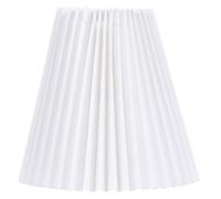 HOLIDYOYO Pleated Cloth Lampshade Light Shell Cover for Bedroom Ceiling Lamp Detachable Fabric Lamp Decorative Cover Easy to Install and Soft Light Guard