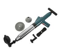 HOLIDYOYO Pneumatic Drain Unblocker Plunger for Toilet and Kitchen Sink, High Pressure Air Drain Tool with Stainless Steel Body, Sewer and Bathroom Pipe Dredging Equipment