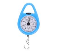 HOLIDYOYO Portable Mechanical Spring Hanging Scale Mini Luggage Weight Tool Compact Handheld for Travel and Home Use with Design