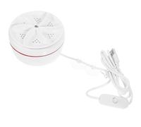 HOLIDYOYO Portable Mini Washing Machine Usb 30w Turbo Portable Washer for Travel, Home, Dorm, Rv and Apartment Use with On/off Switch Compact Laundry Machine