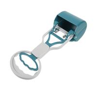 HOLIDYOYO Portable Reusable Dog Pooper Scooper Wear Resistant Puppy Poop Picker for Dogs Compact Travel Friendly Pet Waste Cleaner in Avocado Green