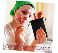 HOLIDYOYO Premium Resin Gua Sha Tool Face Sculpting and Body Massage Comb Boards with Storage Bag for Targeted Muscle Relief and Skin Care Versatile for Face Neck Hands and Feet