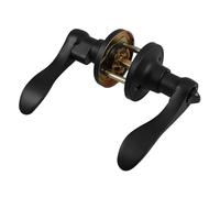 HOLIDYOYO Privacy Zinc Alloy Door Handle Lock for Bedroom Bathroom Interior Lever Locks for Left Right Handed Doors Modern Design Privacy Protection for Multiroom Use