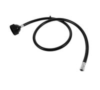 HOLIDYOYO Professional Shampoo Sprayer Head with Pressurized Spray and Flexible Black Hose Salon Sink Replacement Part for Hair Washing Stations Compatible with Barber Shops and Beauty