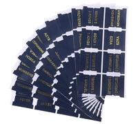 HOLIDYOYO Pu Leather Bible Index Tabs Bible Study Labels with Blank and Tabs Practical Bookmark for Students and Readers