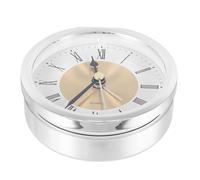 HOLIDYOYO Quartz Clock Inner Tank Diy Clock Inserts Accurate Quartz Movement Round Crystal Face for Craftsmanship