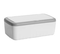 HOLIDYOYO Rectangular Plastic Tissue Box Cover with Lid Large Capacity for Bedroom and Kitchen Use Refillable Wet Wipes Dispenser with Quick Access Feature