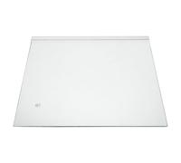 HOLIDYOYO Refrigerator Glass Shelf Replacement 295x270mm Tempered Glass Storage Rack Fridge Shelf Compatible with Most Standard Freezers and Refrigerators Side Trim Included