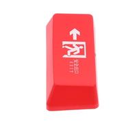 HOLIDYOYO Replacement Mechanical Keyboard Keycap Red Enter Key Backspace Exit Pattern Engraved Shine Through Key for Gaming Office Typists