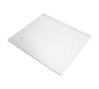 HOLIDYOYO Replacement Tempered Glass Refrigerator Shelf 295X270Mm Edge Trim Fridge Glass Shelf Tray for Freezer Storage Compatible Standard Refrigerators
