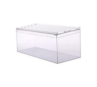 HOLIDYOYO Reptile Breeding Box Transparent Acrylic Terrarium for Snakes Frogs and More Leak Easy Care Durable Habitat for Pet Reptiles
