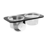 HOLIDYOYO Reptile Food Tray Double Sided Suction Cups for Aquarium Feeder Use Pet Bowls for Lizard Turtle Gecko and Scorpion Care
