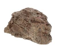 HOLIDYOYO Reptile Hide Cave Lifelike Simulation Stone Cave for Terrarium Decoration Hiding Spot for Bearded Dragons Snakes and More Enhances Reptile Habitat Vibrancy