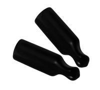 HOLIDYOYO Reusable Plastic Beer Tap Protective Covers Insulated Faucet Caps 2pcs Black to Keep Bar Tidy and Prevent Dust for Outdoor Taps