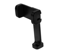 HOLIDYOYO Rotatable Phone Tripod Mount Clamp Secure Cell Phone Holder Stand with Stainless Steel Abs Lightweight Compact Design for All Smartphones Stable Grip for Bed Use and Photography