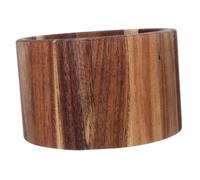 HOLIDYOYO Rustic Farmhouse Wooden Utensil Holder Space Saving Kitchen Organizer for Cutlery Chopsticks and Cooking Tools Easy Clean Countertop Storage with Compact Design