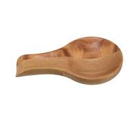 HOLIDYOYO Rustic Wooden Spoon Rest for Stove Top Serving Spoons Holder Kitchen Utensil Decorative Holder