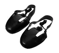 HOLIDYOYO Safety Shoe Toe Caps Protective Overshoes Heavy Duty Smash Guards for Men Women Worksite Construction Factory Use Comfortable Fit Black