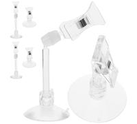 HOLIDYOYO Seaweed Suction Cup Clip Feeding Tool 6pcs Waterproof Veggie Holders with Suction Cups for Fish Tank Aquarium Feeding Accessories