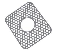 HOLIDYOYO Silicone Kitchen Sink Drain Mat Flexible Protector for Glassware Plates Lightweight Dishwasher Safe Draining Mat with Fit Design for Kitchen Use