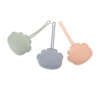 HOLIDYOYO Silicone Pacifier Holder Case for Hygienic Storage and Wear-Resistant Container Box Portable 3pcs with Lion Design Suitable for Travel and Daily Outings