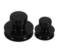 HOLIDYOYO Singing Bowl Easy to Carry Suction Cups Rubber Handles 2pcs for Sound Bowls for Meditation and Relaxation