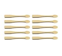 HOLIDYOYO Skincare Tool 10pcs ABS Facial Cream Spoons for Women Cosmetic Use in Sampling and Thin Layer Application