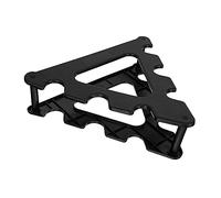 HOLIDYOYO Small Plastic Dumbbell Rack with Stable Skid Tripod Design Smooth Corner Holder for Household Weight Storage Dumbbell Stand for Home Gym Fitness Accessories