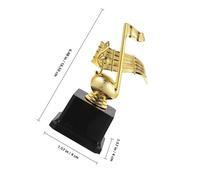 HOLIDYOYO Small Plastic Music Trophy for Students - Singing Competition Award Souvenir - Party Prize for School Music Performances and Instrument Contests