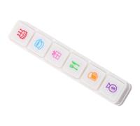 HOLIDYOYO Small Scrapbooking Stamps Made of Abs Plastic, Portable and Lightweight Stamper for DIY and Making Your Own Cards, Easy Storage Crafting Journal Stamp