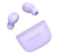 HOLIDYOYO Smart Wireless Earphones In-ear TWS Earbuds with Touch Control Long Playtime Comfortable Fit Noise Reduction for Sports and Study Purple