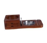 HOLIDYOYO Solid Wood Cigar Holder Box Drawer for Home Bar Office Large Vintage Ashtray Cigar Accessories for Men