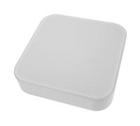 HOLIDYOYO Square Plastic Ceiling Light Cover 23x23cm White Ultra-Thin Lampshade Replacement for Office Bedroom Bathroom Pendant Lamp Fixture