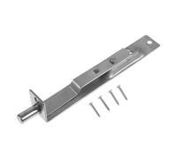 HOLIDYOYO Stainless Steel Flush Bolt Door Lock Concealed Lever Latch for Double Doors Rust Resistant Hardware Secure Bathroom and Bolt Easy Installation