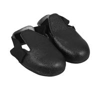 HOLIDYOYO Steel Toe Covers for Work Boots, Impact Resistant Composite Toe Shoe Covers, Anti-Smash Overshoes for Garden and Industrial Use, Black Universal Size 35-41