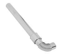 HOLIDYOYO Thickened Stainless Steel Stove Pipe with Elbow Connector Durable Chimney Flue for Household Heating Wood Stove Fireplace Boiler Ventilation Easy Installation Enhanced Exhaust Flow